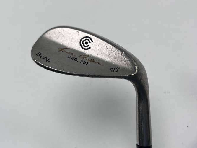 Cleveland 797 Beryllium Nickel Lob Wedge LW 60* True Temper Wedge Steel Mens RH