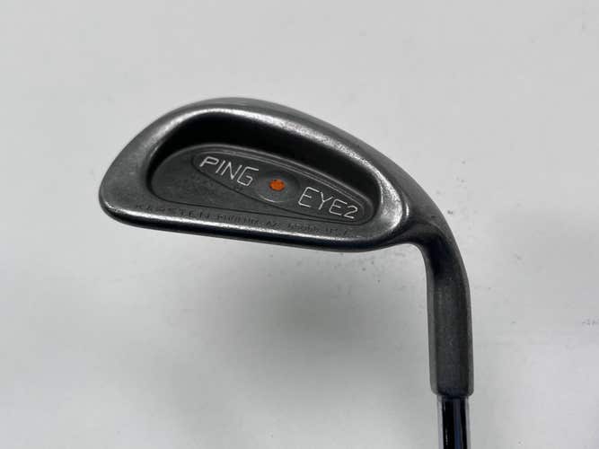 Ping Eye 2 Pitching Wedge PW Orange Dot 2* Flat Karsten KT-M Wedge Steel Mens RH