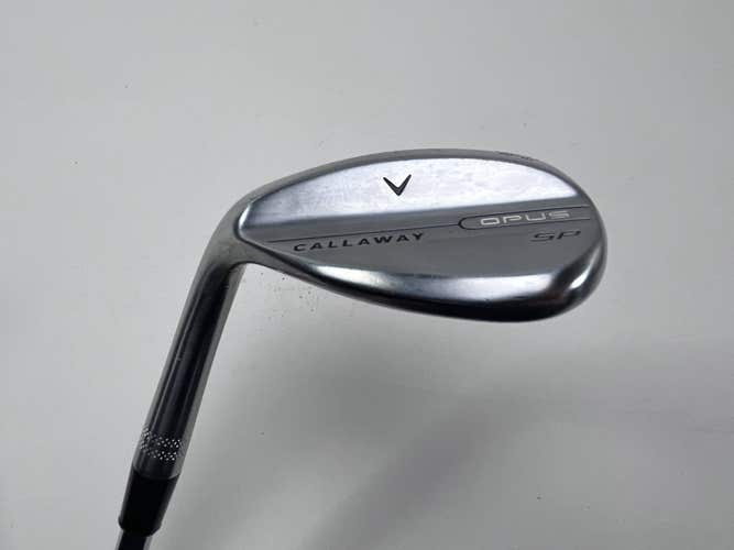 LEFTY Callaway Opus SP Brushed Chrome Lob Wedge LW 58* 8 C TT DG S400 Stiff LH