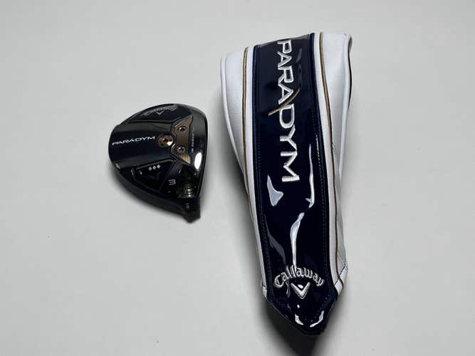 Callaway Paradym Triple Diamond 3 Fairway Wood 15* HEAD ONLY Mens RH HC