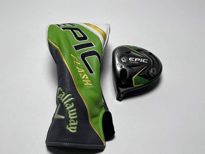 LEFTY Callaway EPIC Flash Driver 9* HEAD ONLY Mens LH HC