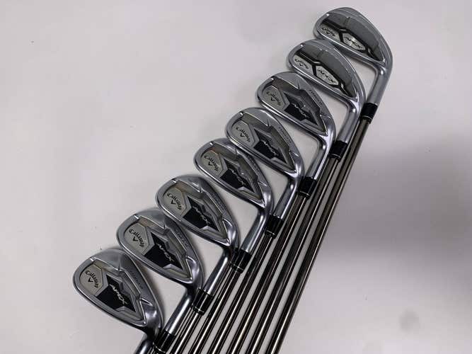 Callaway Apex CF 16 Iron Set 4-PW+AW Recoil ZT9 460 F3 Regular RH +1/2''