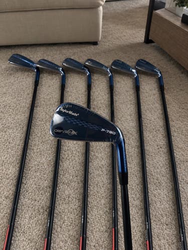 Men's 2025 TaylorMade Pursuit Collection Oracle Red Bull P-790 Right Handed Iron Set