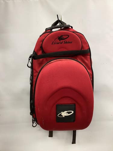 Used Lizard Skins BACK PACK BB/SB Player Backpack Red 11851-S000051958