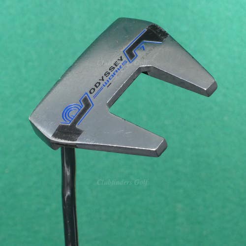 LH Odyssey Works Versa 7 Tank Double-Bend 35" Putter Golf Club *READ*