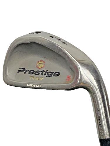 Wilson Prestige Tour Midsize 5 Iron RH Men's Stiff Graphite 38" New Jumbo Grip