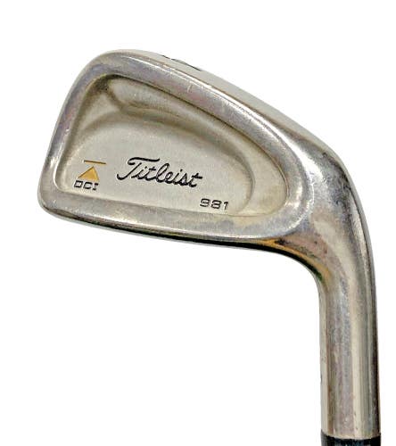 Titleist DCI 981 Gold 4 Iron Men's RH Tri-Spec Stiff Steel 38" New 360 Grip Nice