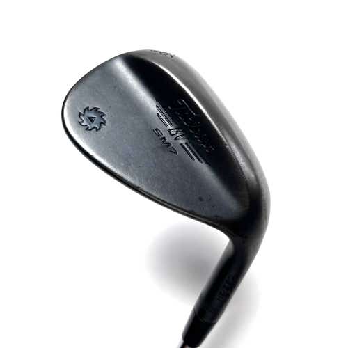 Titleist Vokey SM7 Jet Black Sand Wedge SW 56* 10 Bounce S-Grind SM7 Wedge RH
