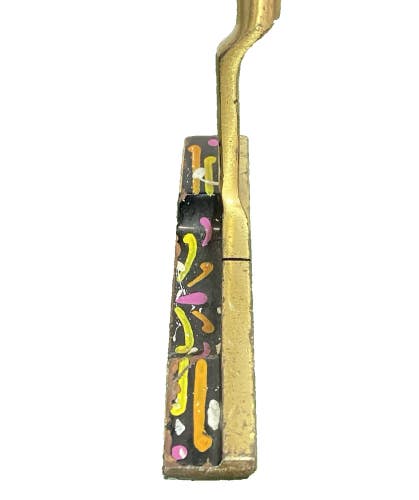 Old Master Sassy LP Plumb-Ark Putter Painted Brass RH Coated Steel 33.5" Vintage