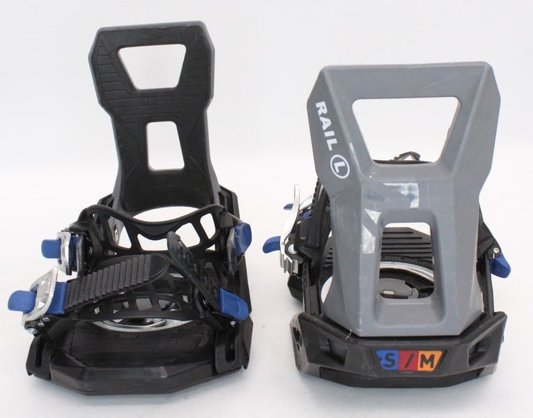 Rossignol Reply Rail Snowboard Bindings - Size S/M (Fits US Size 5.0 - 8.0) Used