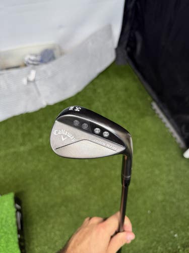 Callaway Jaws Raw Black Plasma 54* 10s Wedge KBS TGI 100 Graphite Shaft RH