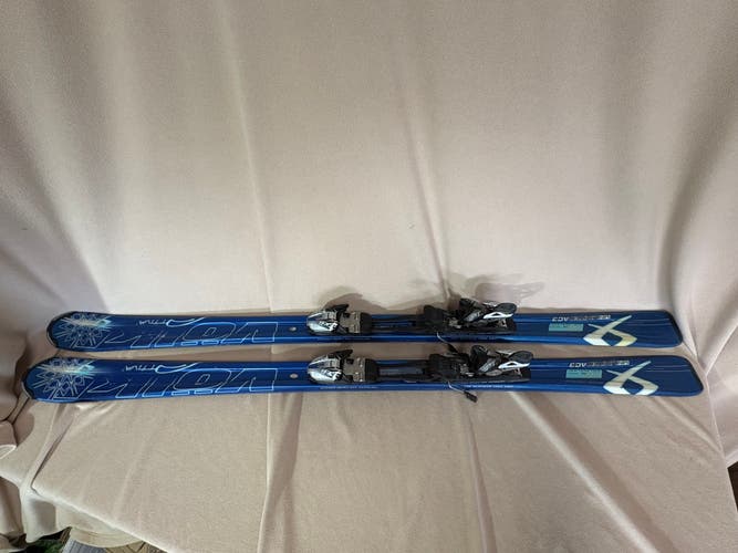 All Mountain 170 cm Volkl AC3 Unlimited Skis With Bindings (Used)
