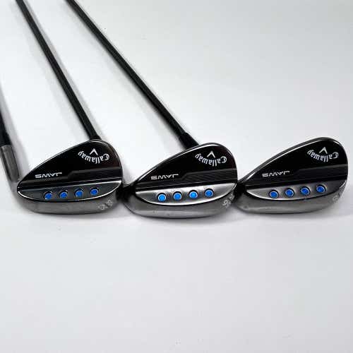 Callaway Jaws MD5 Tour Grey Wedge Set 52* 10 | 56* 8 | 60* 8 AeroTech Senior RH