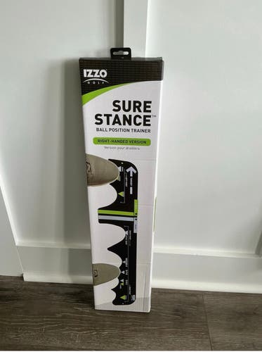 Izzo Golf Sure Stance Ball Position Trainer Right Handed – Brand New