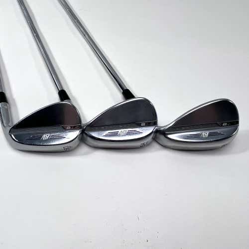 Titleist Vokey SM8 Tour Chrome Wedge Set 50* 12 | 54* 10 | 58* 10 SM8 Wedge RH