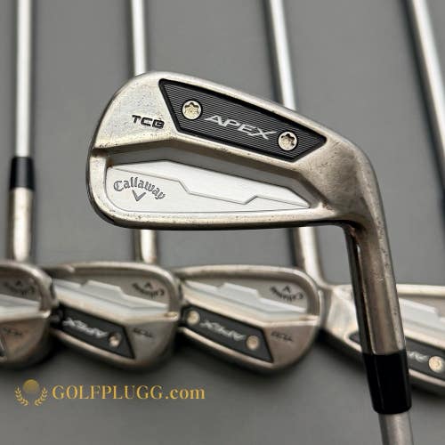+1/2 2024 Callaway Apex TCB Raw Iron Set 4-PW / KBS Steel, Extra Stiff (63)
