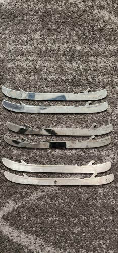 3 Sets of Steel - Bauer LS Pulse Ti XL Toronto Prostock, Bauer LS3 Prostock Toronto 263 mm (Used)