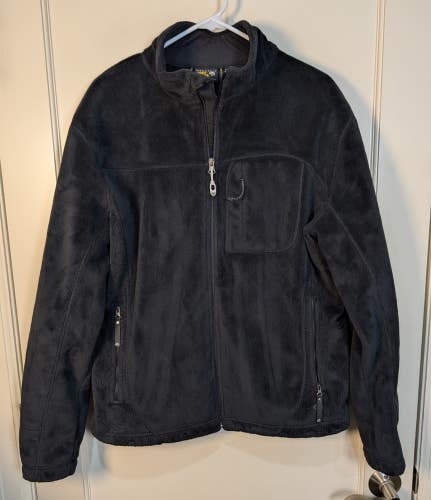 Mountain Hardwear Jacket Womens Size XL Black Full Zip Heavyweigt Fleece Outdoor