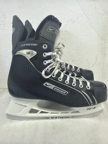 Black Bauer Supreme One05 Hockey Skates Regular Width 12 (Used)