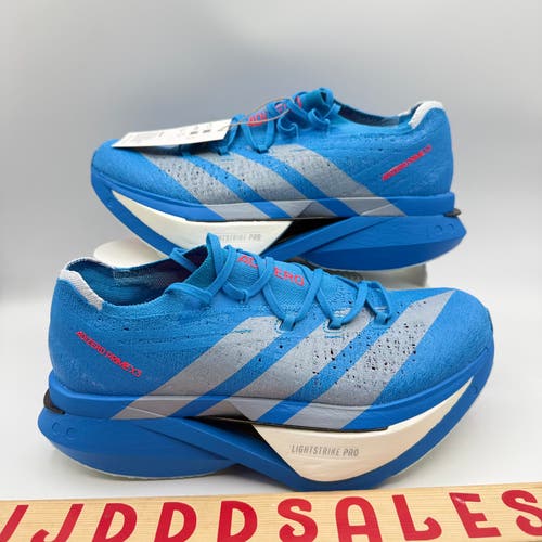 Adidas Adizero Prime X3 Strung Ekiden Solar Blue Silver JQ0615 Men’s Sz 8 NWT

New Without Box