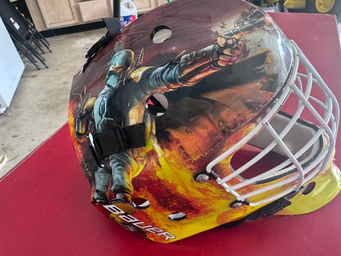 Boba Fett Bauer Inline Goalie Mask (Used)