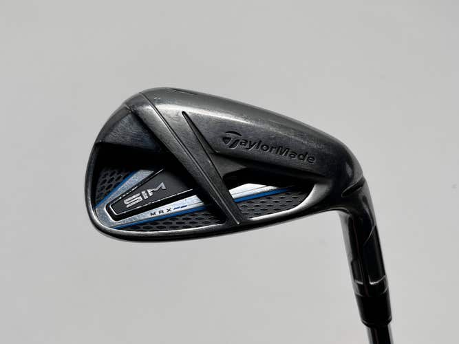 TaylorMade SIM MAX Gap Wedge GW KBS Max 85g Regular Steel Mens RH Midsize Grip