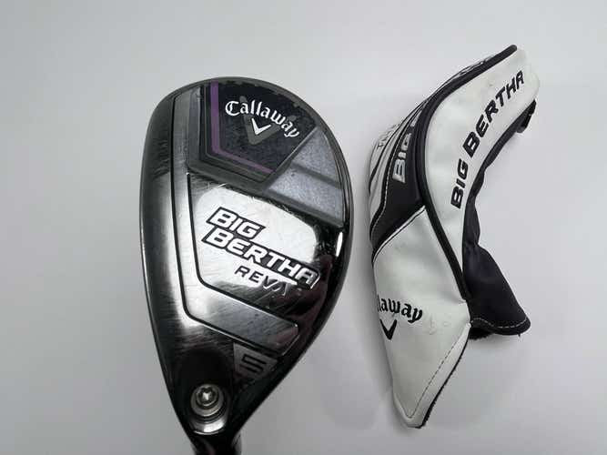 Callaway Big Bertha REVA 23 5 Hybrid 27* Aldila Ascent Blue 40 Ladies Womens LH