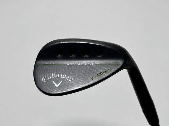 Callaway MD3 Milled Black S-Grind Sand Wedge SW 54* 10S DG RH