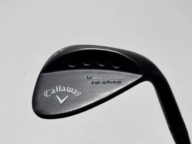 Callaway Mack Daddy Matte BLK PM Grind Lob Wedge LW 58* 10 Bounce KBS Tour-V RH