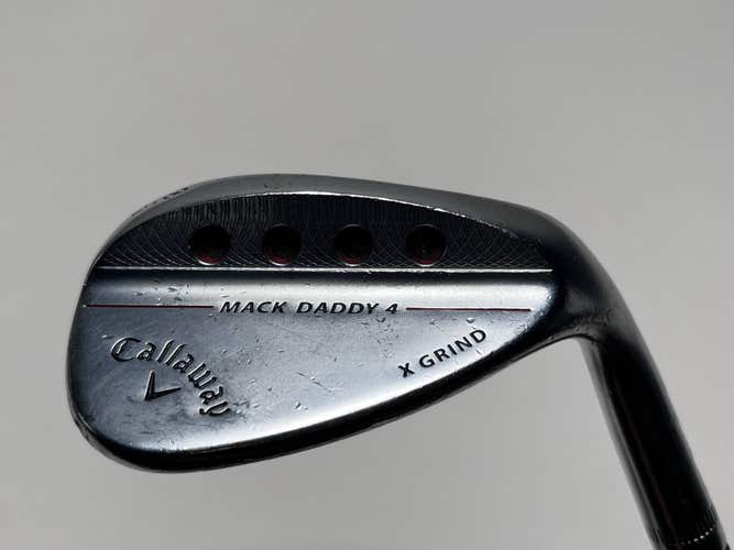 Callaway Mack Daddy 4 Chrome Lob Wedge LW 58* 12X DG S200 Tour Issue Stiff  RH