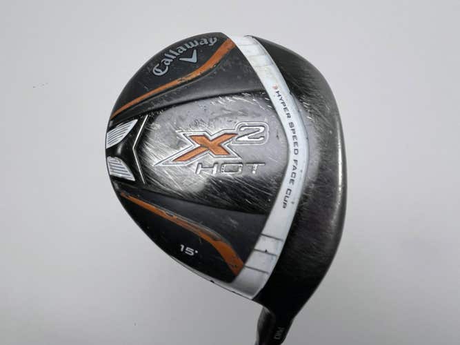 Callaway X2 Hot Pro 3 Fairway Wood 15* Aldila Tour ATX 3.7 75g Stiff RH