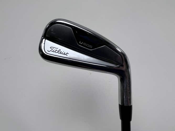 Titleist U-505 4 Utility Iron Project X HZRDUS RDX Smoke 6.0 Black 80g Stiff RH