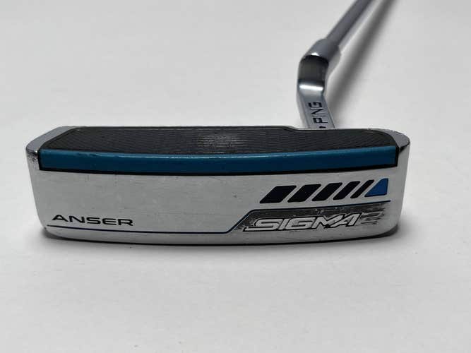 Ping Sigma 2 Anser Putter 35" Superstroke Pistol Tour Black Dot Mens RH