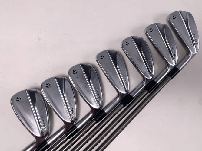 TaylorMade P790 2021 Iron Set 4-PW AeroTech SteelFiber i95 Regular RH +1/2''