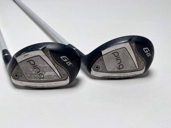 Ping G LE 3 6 & 7 Hybrid Set 30* 34* ULT 250 Ladies RH Undersize Grips