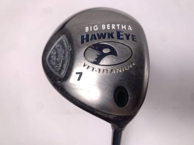 Callaway Hawkeye VFT 7 Fairway Wood 21* GEMS 50g Ladies Graphite Womens RH