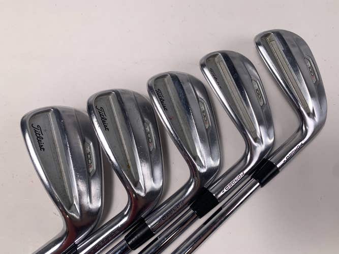 Titleist T100S 2021 Iron Set 6-PW Dynamic Gold S400 Tour Issue Stiff RH