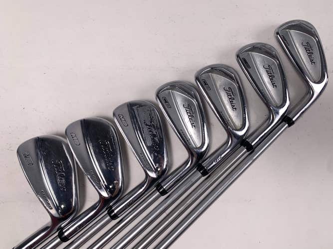 Titleist 716 CB/MB Combo Iron Set 3-9 KBS Tour C-Taper 120g Stiff RH