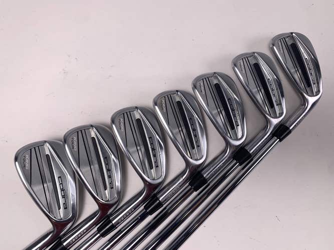 Cobra KING Tour 2023 Iron Set 4-PW Dynamic Gold X100 Tour Issue XStiff RH