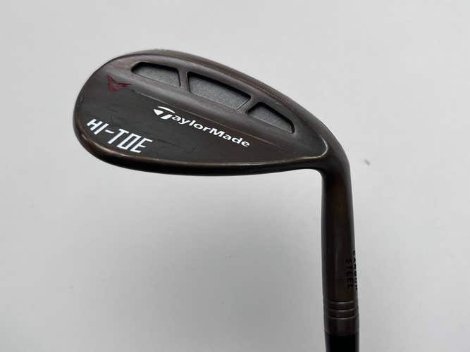 TaylorMade HI-TOE RAW Lob Wedge LW 58* 10 Bounce KBS Hi-Rev 2.0 115g Wedge RH