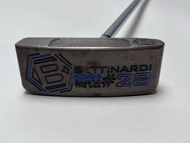 Bettinardi Studio Stock 28 Center Shaft Putter 35" Mens RH