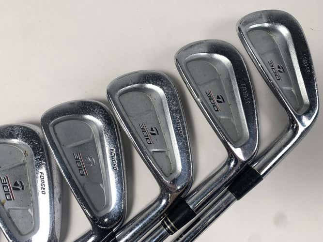 TaylorMade 300 Iron Set 3-PW Rifle FCM 6.0 Stiff Steel Mens RH