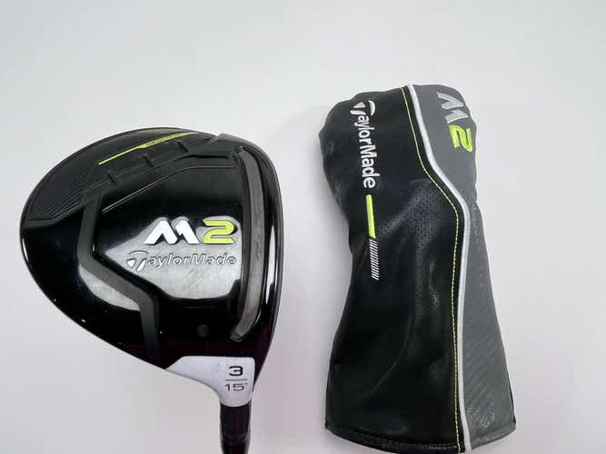 TaylorMade M2 2019 3 Fairway Wood 15* Aldila NV Black 70g Tour XStiff RH HC