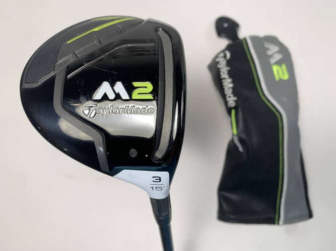 TaylorMade M2 2019 3 Fairway Wood 15* Aldila Nv Tour XStiff Graphite Mens RH HC