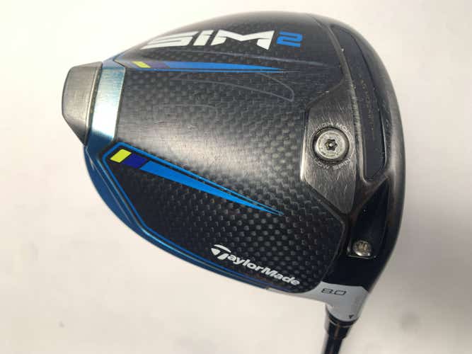 TaylorMade SIM2 Driver 8* Fujikura Atmos Red 5R Regular Graphite Mens RH