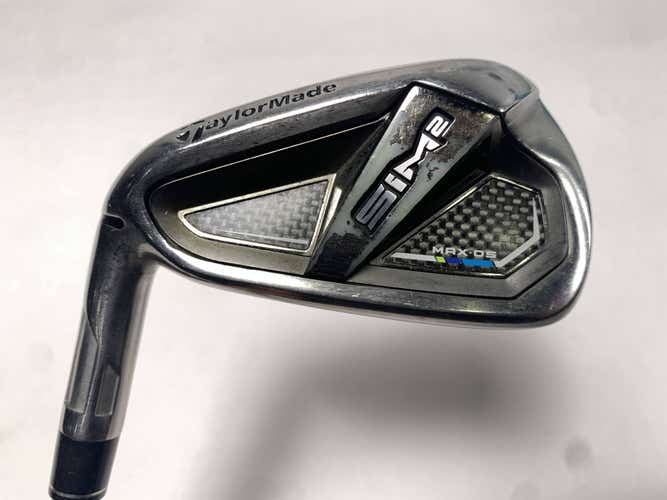 LEFTY TaylorMade SIM2 MAX OS Single 6 Iron Fujikura Ventus Blue 5A Senior LH