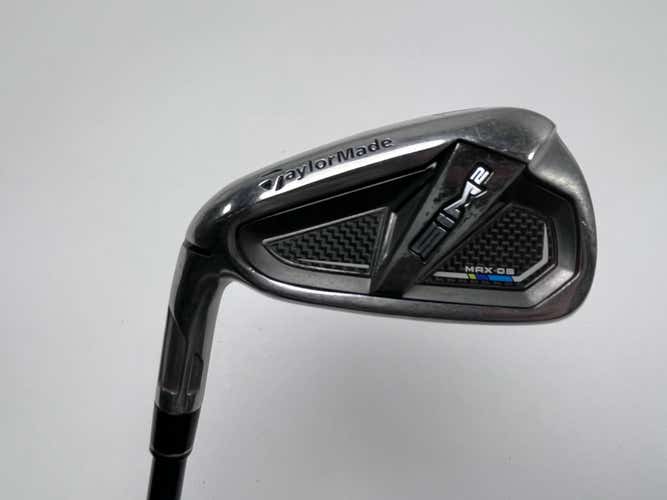 LEFTY TaylorMade SIM2 MAX OS Single 7 Iron Fujikura Ventus Blue 5A Senior LH