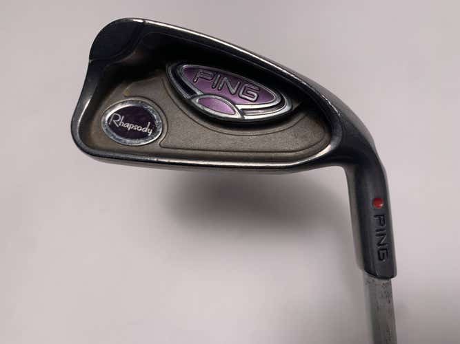 Ping Rhapsody Single 5 Iron Red Dot 1* Flat ULT 129 Ultra Light Ladies RH