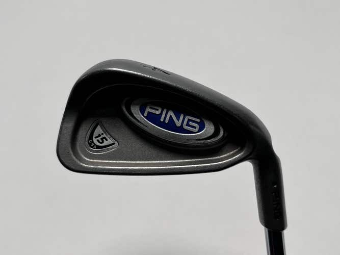 Ping i5 Single 4 Iron Black Dot Stiff Steel Mens RH