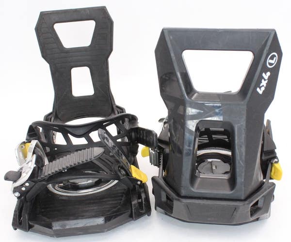 Rossignol Reply 4x4 Snowboard Bindings- Size M/L (Fits US Size 8.0 - 14.0+) Used